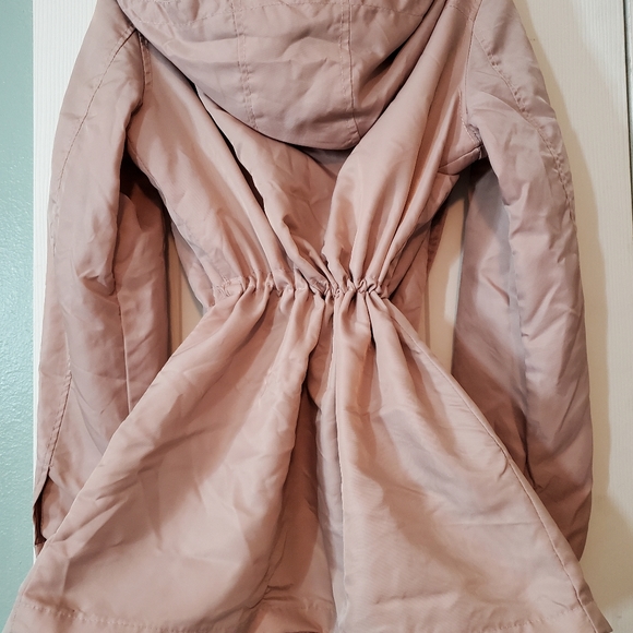 2×☆HOST PICK☆ Womens CHEMIZTRY 2 Layer Jacket Blush pink & gray small - Picture 12 of 13